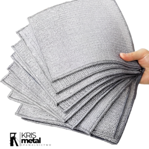 Druciane ściereczki do czyszczenia – tłuszcz i przypalenia | 10 szt