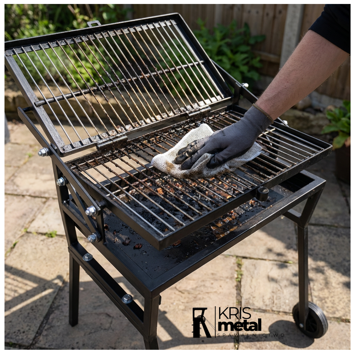 ściereczka druciana do czyszczenia grilla